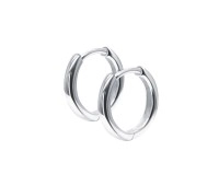 Silver Huggies Earring HO-2694